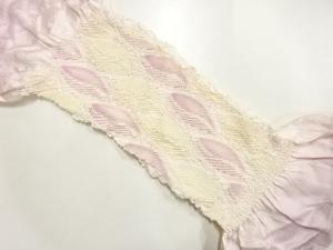 正絹　絞り　帯揚げ